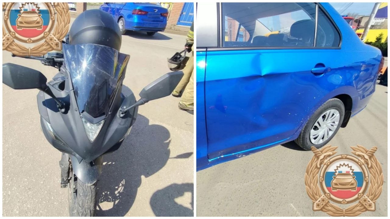 В Марксе водитель электроскутера покалечился в ДТП с иномаркой